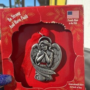 Angel of faith ornament Christmas tree decor